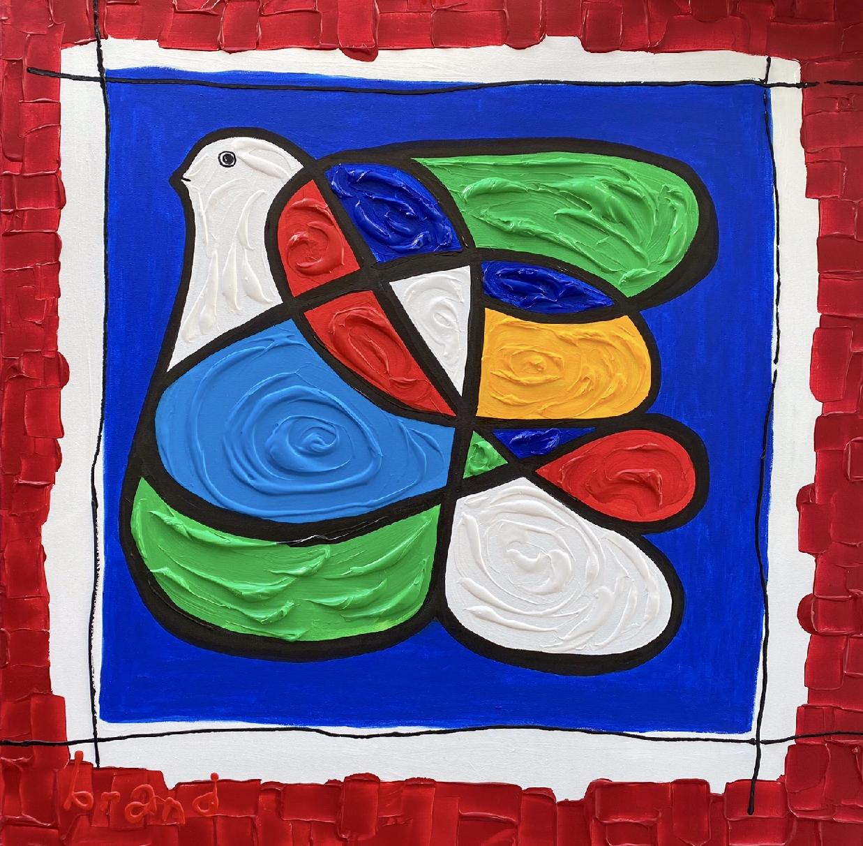 brand-kunst.nl | Dove of peace.