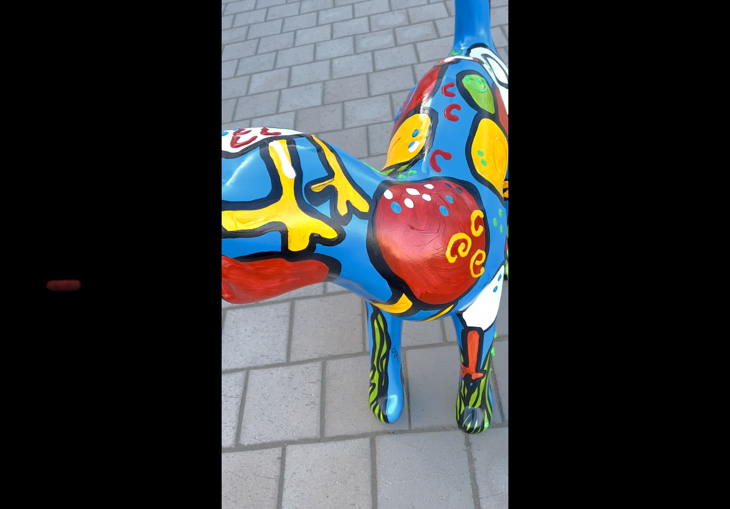 brand-kunst.nl | Gekleurde kat