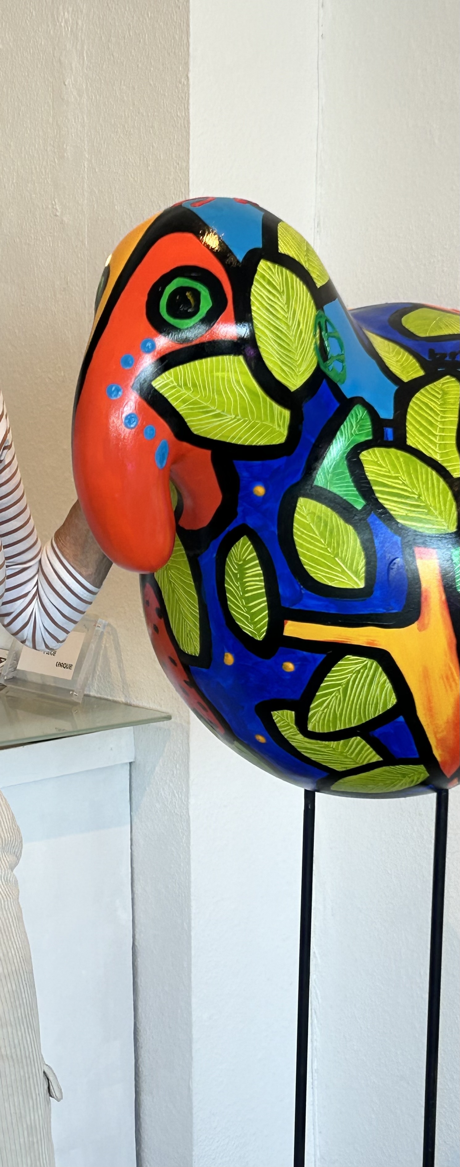 brand-kunst.nl | Kleurrijk tuin en kamer beeld Dodo-vogel